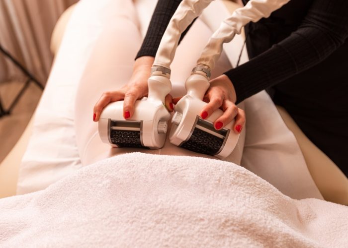Woman,In,Aesthetic,Medicine,Clinic,For,Fat,And,Cellulite,Reduction